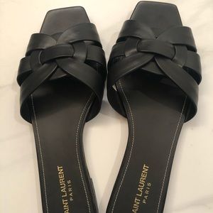 Saint Laurent Tribute Sandals